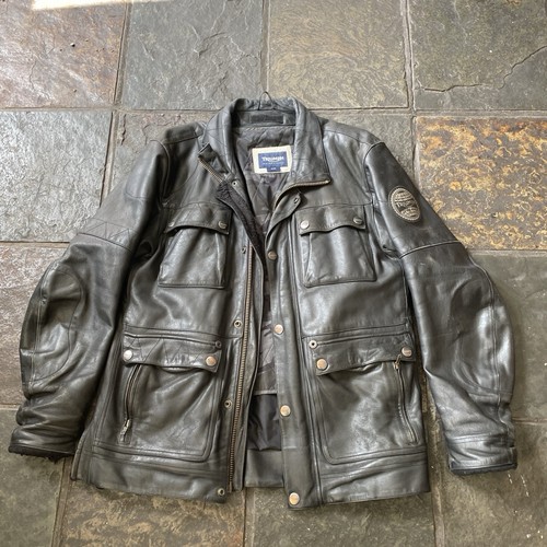 Triumph leather motorcycle - leather,