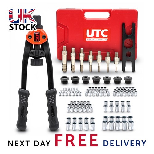 Rivet nut gun kit - gun, duty