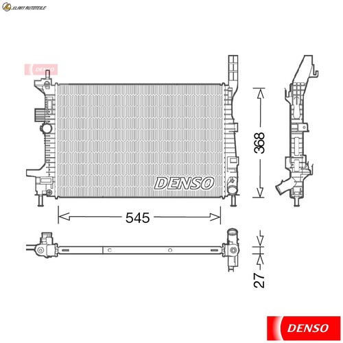 Radiator engine cooling - radiator,