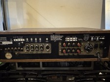 Pioneer SX-300W Vintage Receiver 1973, dark wood colour