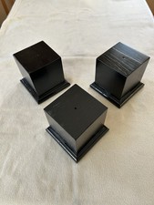 Small Black Wooden Trophy Base