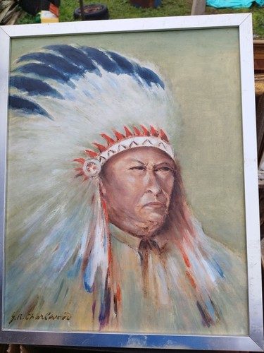 Original vintage indian - indian, chief