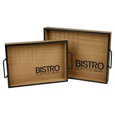 2 Pcs Bistro Coffee Tea Bar