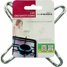 2pc Gas Hob Trivet Safety