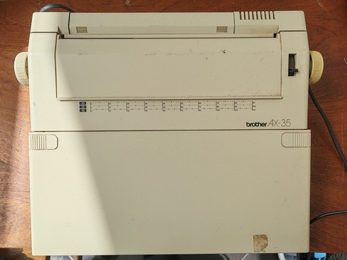 Brother typewriter - brother, ax-35