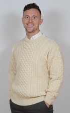 Mens Irish Aran Fisherman