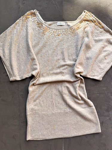 Monsoon grey knit pullover - grey,