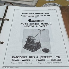 Ransomes -Auto- Certes mk 2