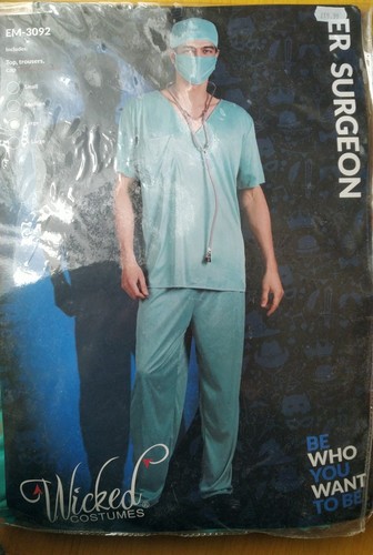 Mens doctor surgeon scrubs - mens,