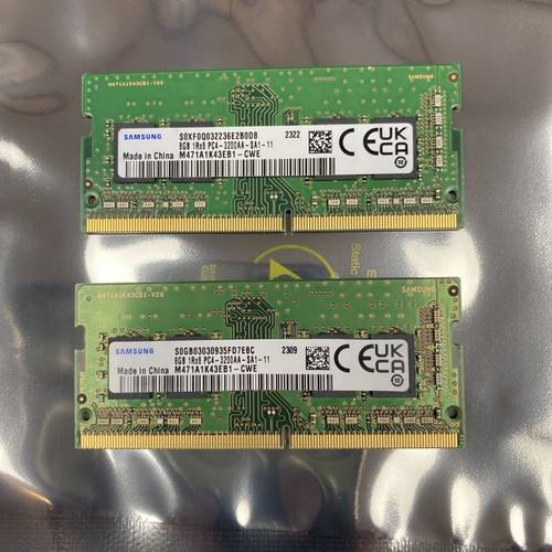 Samsung 16gb sodimm - (2x8gb),