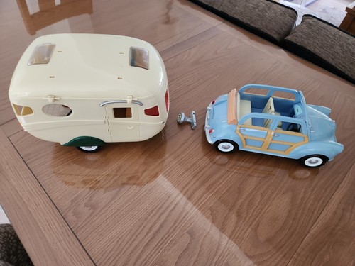 Sylvanian families caravan and - families,