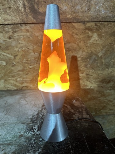Vintage orange lava lamp ref - lamp,