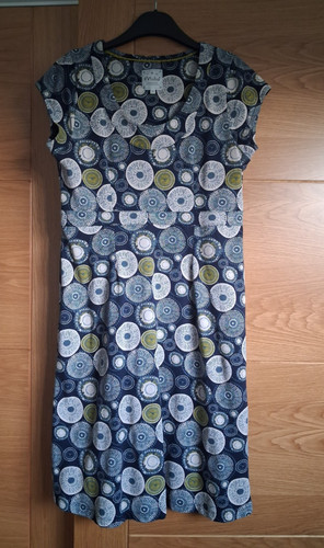 Mistral navy circle - navy, patterned