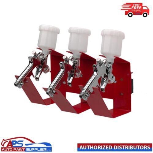 Gravity feed spray gun - gravity, holder