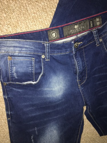 Crosshatch indigo blue - indigo,