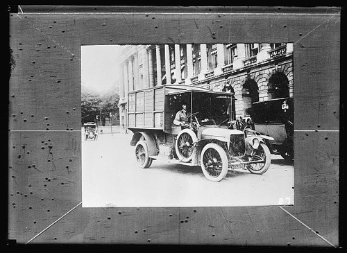 Photo 1910s box truck - photo:1910s,