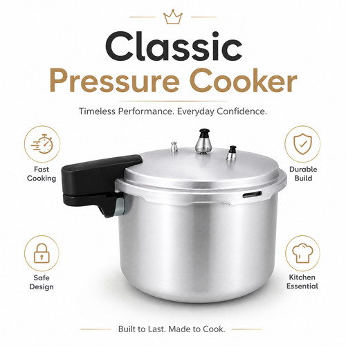 Commercial aluminum pressure