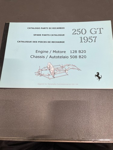 Ferrari 250gt 1957 parts - ferrari,