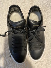 Alexander McQueen , Unisex Shoes Black With White Sole 