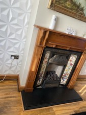 Used gas chimney fire place. 