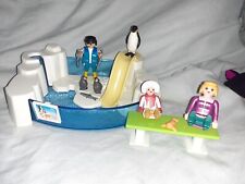 Playmobil Marine Life Zoo Penguin Enclosure / Pool / Aquarium with Male keeper