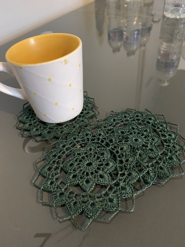 Vintage hand crochet lace - hand,