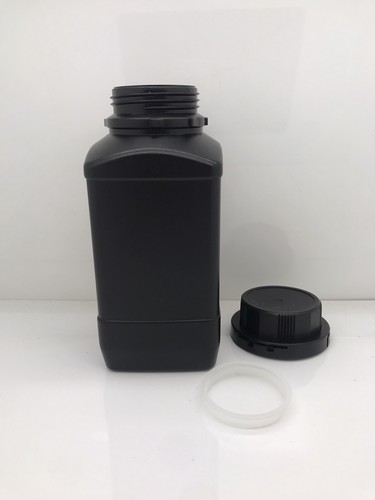 Black bottle hdpe - bottle,