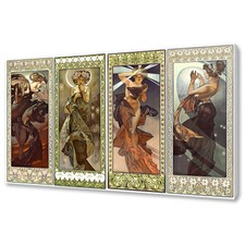 Alphonse Mucha The Moon And