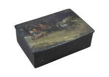 Antique Russian Lacquered