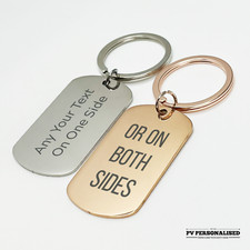 Personalised Engraved Keyring