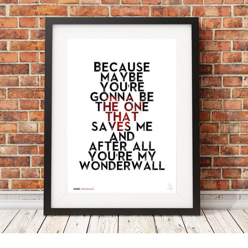 Oasis wonderwall a - wonderwall, ❤