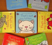 That's Not My Build a Bundle of Childrens Books -Usborne Kids Thats Touchy Feely