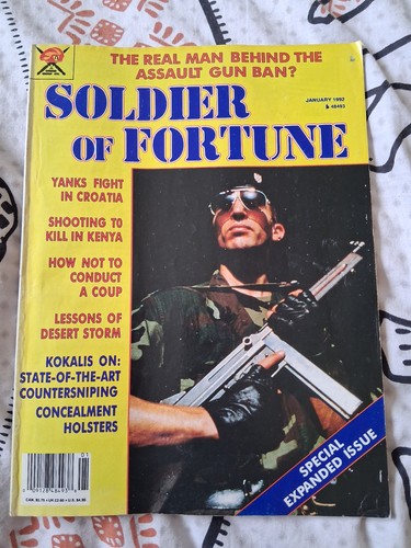 Soldier fortune magazine - soldier,