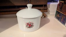 White Porcelain Sugar Bowl