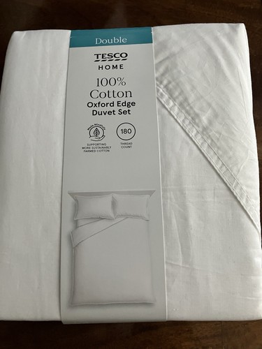 White cotton double - white,