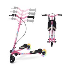 3 Wheel Foldable Wiggle Kick