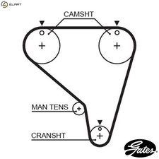 TIMING BELT 5266XS FOR GEO