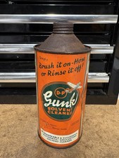 Vintage Gunk Degreaser Oil Can 1 Pint