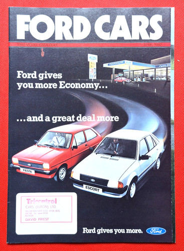 1982 ford cars brochure - ford, fiesta