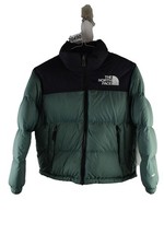 THE NORTH FACE Green 700 Down Padded Jacket size M Boys Teens Casual Outdoors