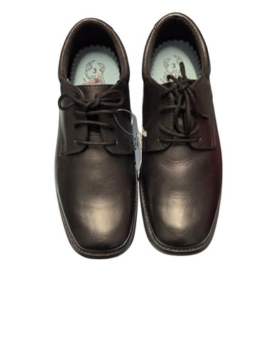 Boys size leather lace up - lace,