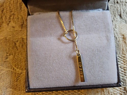Genuine gucci lariat - gucci,
