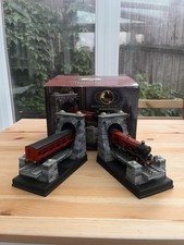 Harry Potter Hogwarts Express Noble Collection Book Ends VGC With Box