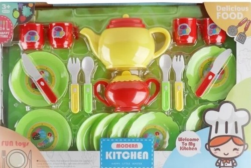 Girls boys play kitchen - boys,
