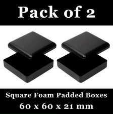 2x Square Jewellery Gift Boxes