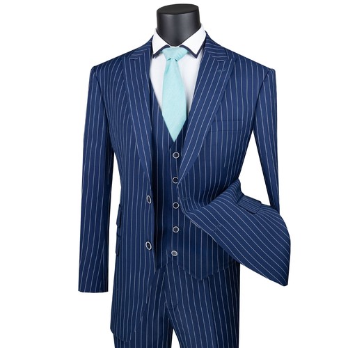 Vinci men blue - blue, stripe