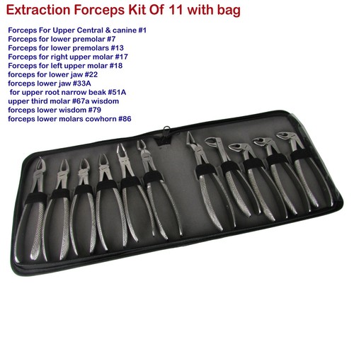 Extraction forceps set - forceps,