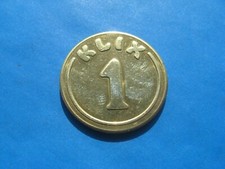 (17C5) KLIX COFFEE MACHINE GOLD COLOURED TOKEN COIN
