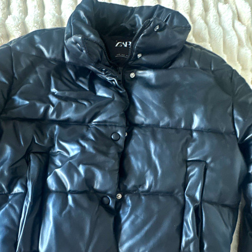 Zara women black faux - black,