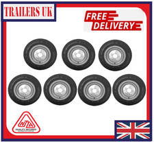 7x WHEEL AND TYRE 195 55 10C 5